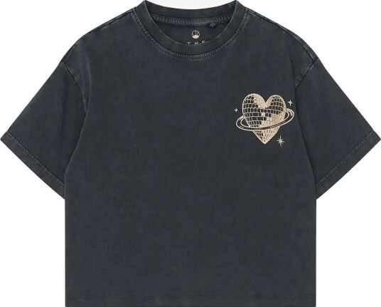 The New Tnyabella Os S_S Tee BLACK BEAUTY 146/152