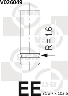 Utløpsventil BGA V026049