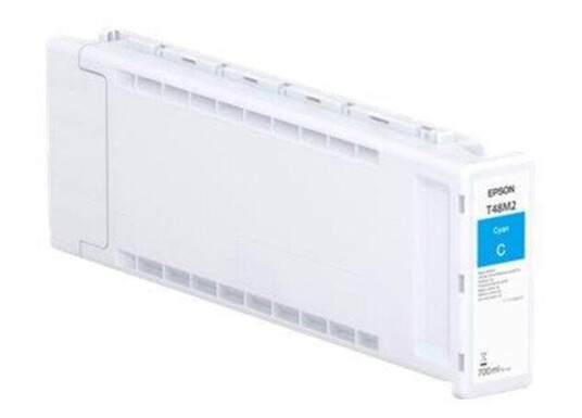 Epson T48M2 - cyan - original - ink cartridge - Blekkpatron Blå Epson T48M2 - cyan - original - ink cartridge - Blekkpatron Blå