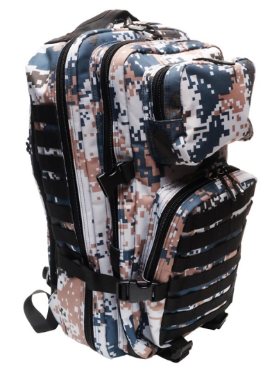 Sinox Backpack. 40 liters. Blue camo