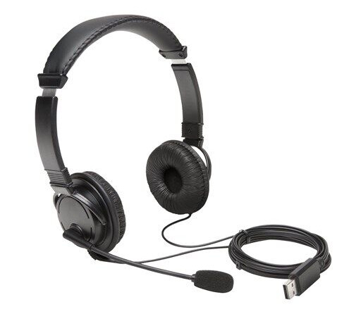 Kensington USB Hi-Fi Headphones with Mic