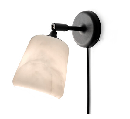 NEW WORKS Materiale Vegglampe The Black Sheep Marble
