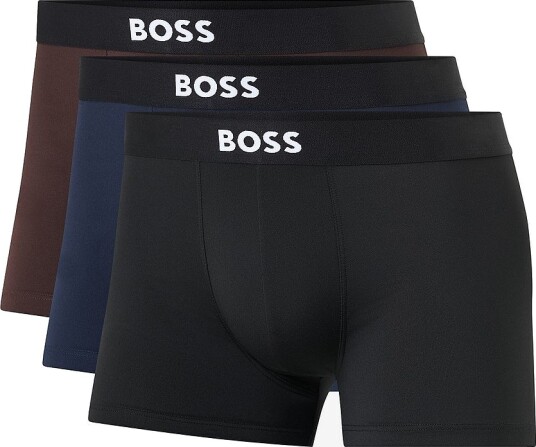 BOSS Boksershorts Trunk Micro One 3 pakning Flerfarget
