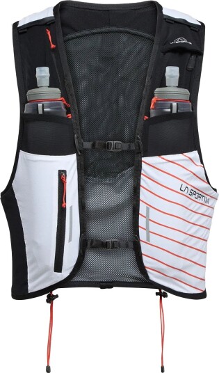 La Sportiva Ultra Trail Vest 10 L White/cherry Tomato L