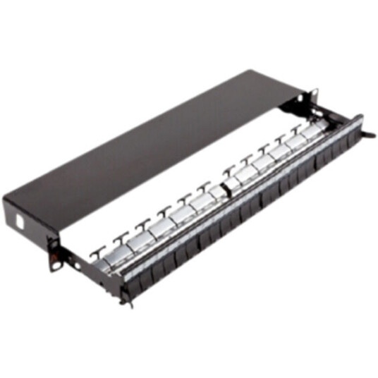 Nexans Patchepanel 24 Snap-in Skuf BK - 6950843 Nexans Patchepanel 24 Snap-in Skuf BK - 6950843