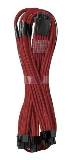 CableMod C-Series Pro ModMesh 12VHPWR - 3x PCI-e - 60cm - Dark Red