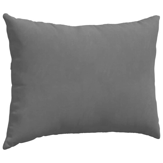 Sofaputer 2 pcs Mørkegrå 70 x 50 cm stoff