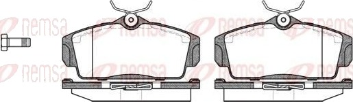 REMSA 0704.00 Bremseklosser