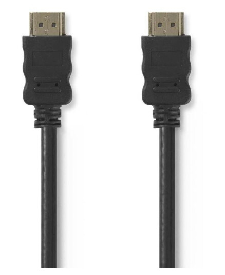 Nedis 50 m Høyhastighets HDMI-kabel med Ethernet 4K Sort