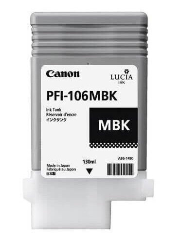 Canon PFI-106 / 6620B001 Matte Black - Blekkpatron Matt svart Canon PFI-106 / 6620B001 Matte Black - Blekkpatron Matt svart