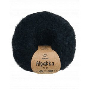 Navia Alpakka Garn 807 Sort Navia Alpakka Garn 807 Sort