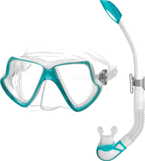 Mares Mask + Snorkel Set Wahoo, snorkelsett, unisex STD TURQUOISE Mares Mask + Snorkel Set Wahoo, snorkelsett, unisex STD TURQUOISE