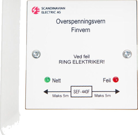 Micro Matic Overspenningsvern Finvern SEF-440F Montering i boks/kanal - 1661494