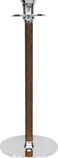 Hilke Collection Alto Basso 30 cm Lysestake i Forkrommet Messing Hilke Collection Alto Basso 30 cm Lysestake i Forkrommet Messing