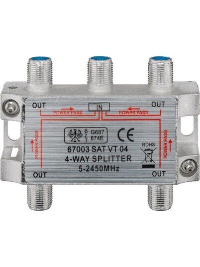 Pro SAT-splitter 4-way Pro SAT-splitter 4-way