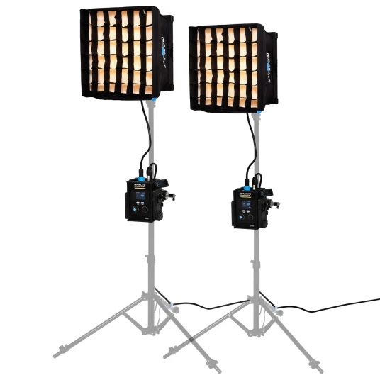 Nanlite PavoSlim 60B LED Panel 2-Kit 72W. 2700-6500K Størrelse 30x30 cm