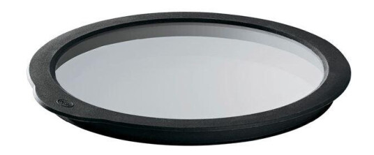 Rösle  Glasslokk 24 cm klar/svart