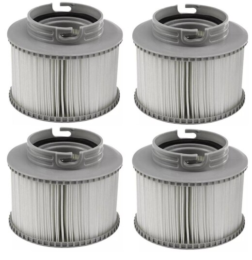INF Filter for oppblåsbare Mspa-basseng  4-pack