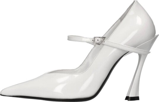 Mugler Dame Sko Hvit 37 EU,