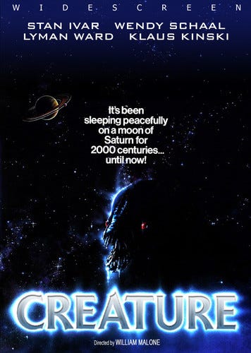 Creature 1985 DVD