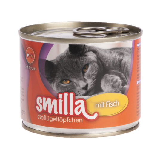 Smilla Økonomipakke  Fjærkregryter 24 x 200 g - Mørt fjærkre med fisk
