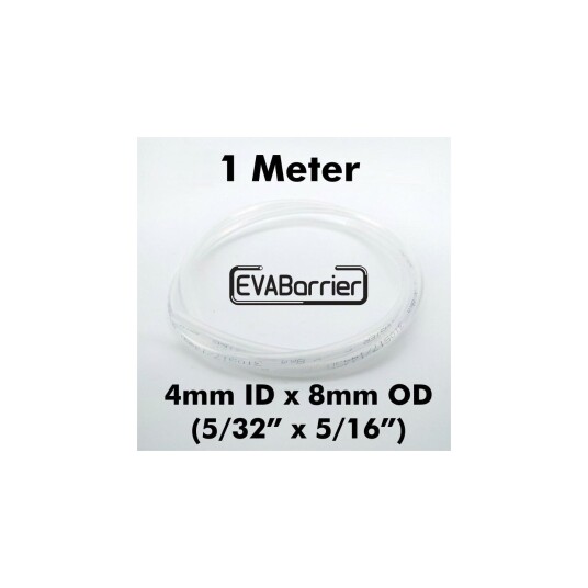EVABarrier slange 4 mm ID x 8 mm OD for øl og CO2. 5/32" ID x 5/16" OD