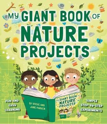 My Giant Book Of Nature Projects Av Steve Parker, Jane Parker