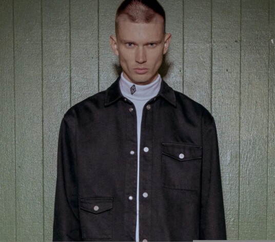 HAN Kjøbenhavn Boxy Utility Shirt Black 48 HAN Kjøbenhavn Boxy Utility Shirt Black 48
