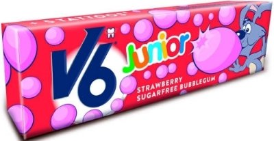V6 junior bubblecious strawber