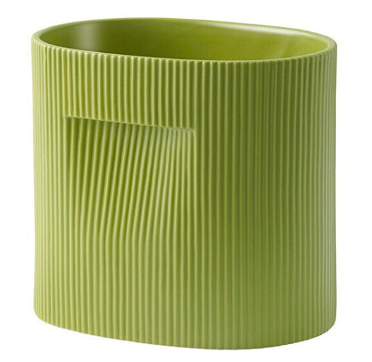 Muuto - Ridge Planter H24 Moss Grønn - Lampemesteren