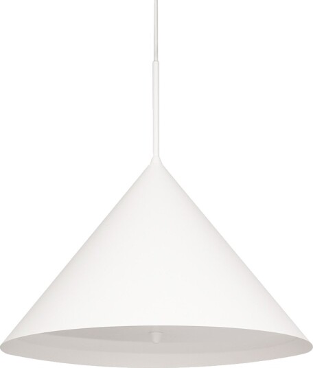 Idre Takpendel  Diameter 45 Cm  Matt Hvit
