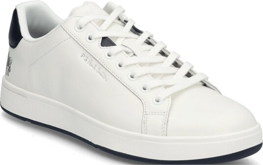 PS Paul Smith Mens Shoe Albany White Navy Spoiler - 01_WHITE - 40