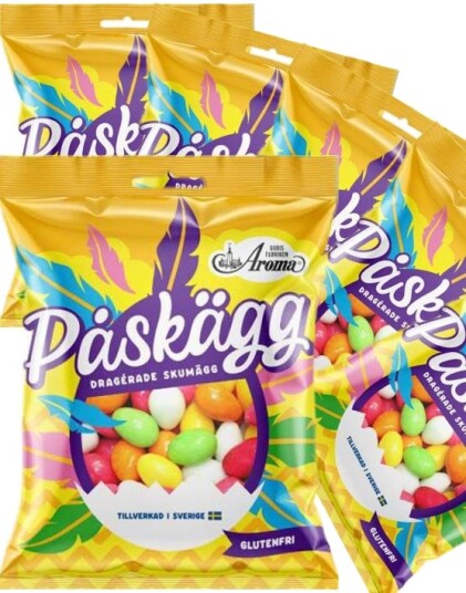 27 stk Aroma Skum Egg Poser Hel Eske 3510 gram 27 stk Aroma Skum Egg Poser Hel Eske 3510 gram