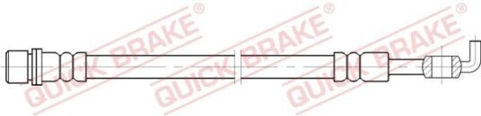 Bremseslange QUICK BRAKE 50.091