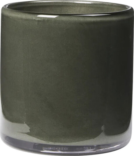 Broste Copenhagen Solai hurricane lyslykt Dark Green Ø8 cm