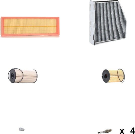 Servicepakke RIDEX 4682P1895