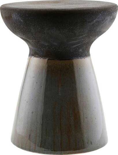 house doctor Side Table Hdpablo Green Brown Brown H:43CM.XL:36CM