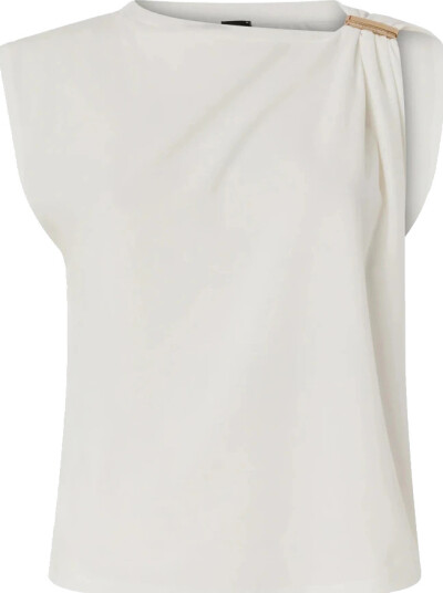 Pinko Dame Topper Hvit S,
