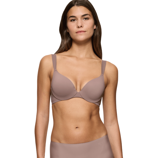 Triumph BH Body Make-Up Illusion T-Shirt Bra Lysbrun E 70 Dame Triumph BH Body Make-Up Illusion T-Shirt Bra Lysbrun E 70 Dame