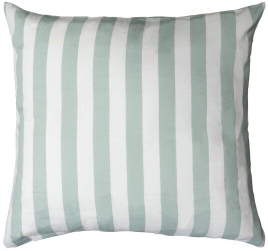 Borg Living Putetrekk - 100% Bomullssateng - Nordic Stripe mint - Stripete Putetrekk - 60x63 cm