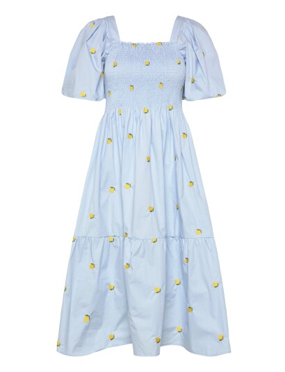 A View Cheri Fruit Dress Blue 36 A View Cheri Fruit Dress Blue 36