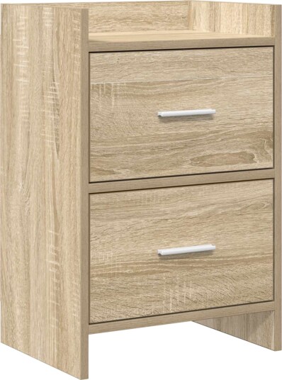 Nattbord Sonoma eik 40 x 30 x 60 cm Konstruert tre