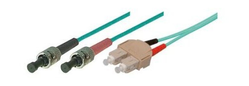 Tecline Fr?Hlich + Walter - Patchkabel - St Multimodus (M) - Sc Multimodus (M) - 7,5 M - Fiberoptisk - 50/125 Mikrometer - Om3 - Turkis (39975207)