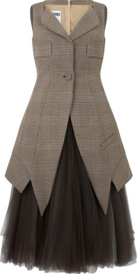 Moschino Dame Kjoler Brun M, Moschino Dame Kjoler Brun M,