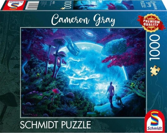 Schmidt Spiele Puslespill 1000 Brikker Cameron Gray Sky Fantasy