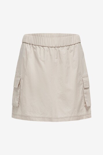 Kids Only Skjørt kogFranches Short Cargo Skirt Pnt Grå