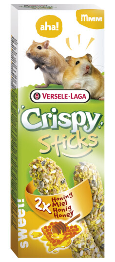 Crispysticks Hamsters-Gerbils Honning 2-Pk. Crispysticks Hamsters-Gerbils Honning 2-Pk.