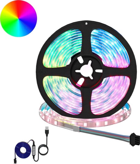 vidaXL LED Stripe 12 stk. Svart og gjennomsiktig Kobber og plast