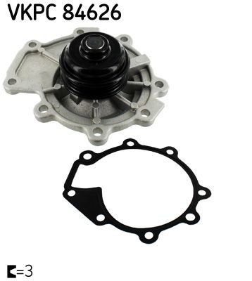 SKF VKPC 84626 Vannpumpe