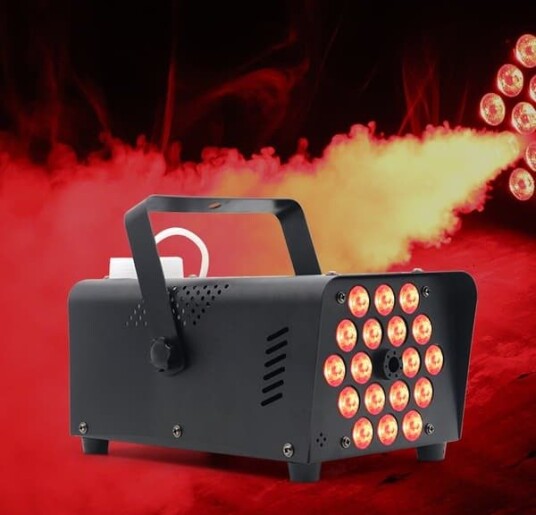 Halloween Tåkemaskin 500 W med 13 LED-Farger
